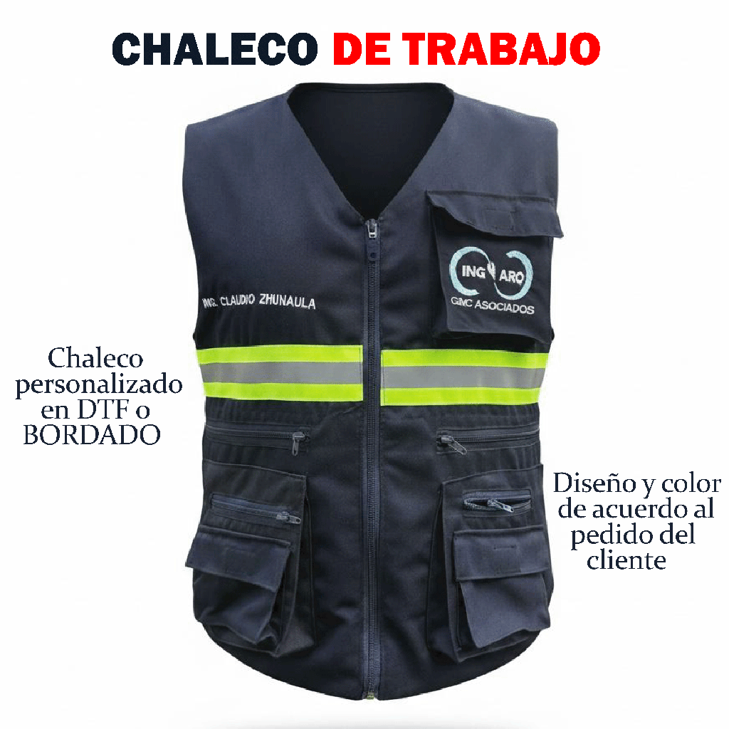 CHALECO DE TRABAJO